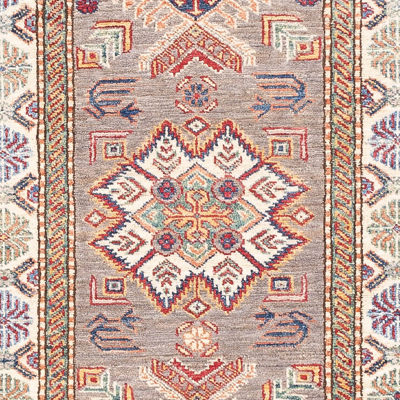 Tapis de couloir Tapis Ziegler - Kazak - 294 x 79 cm - beige foncé