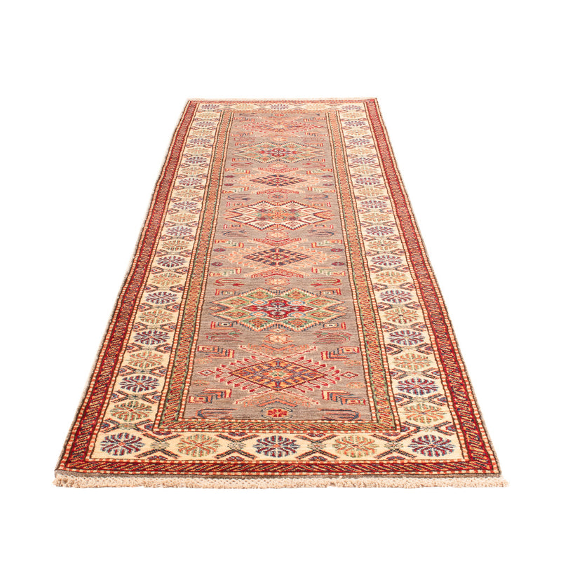 Tapis de couloir Tapis Ziegler - Kazak - 294 x 79 cm - beige foncé