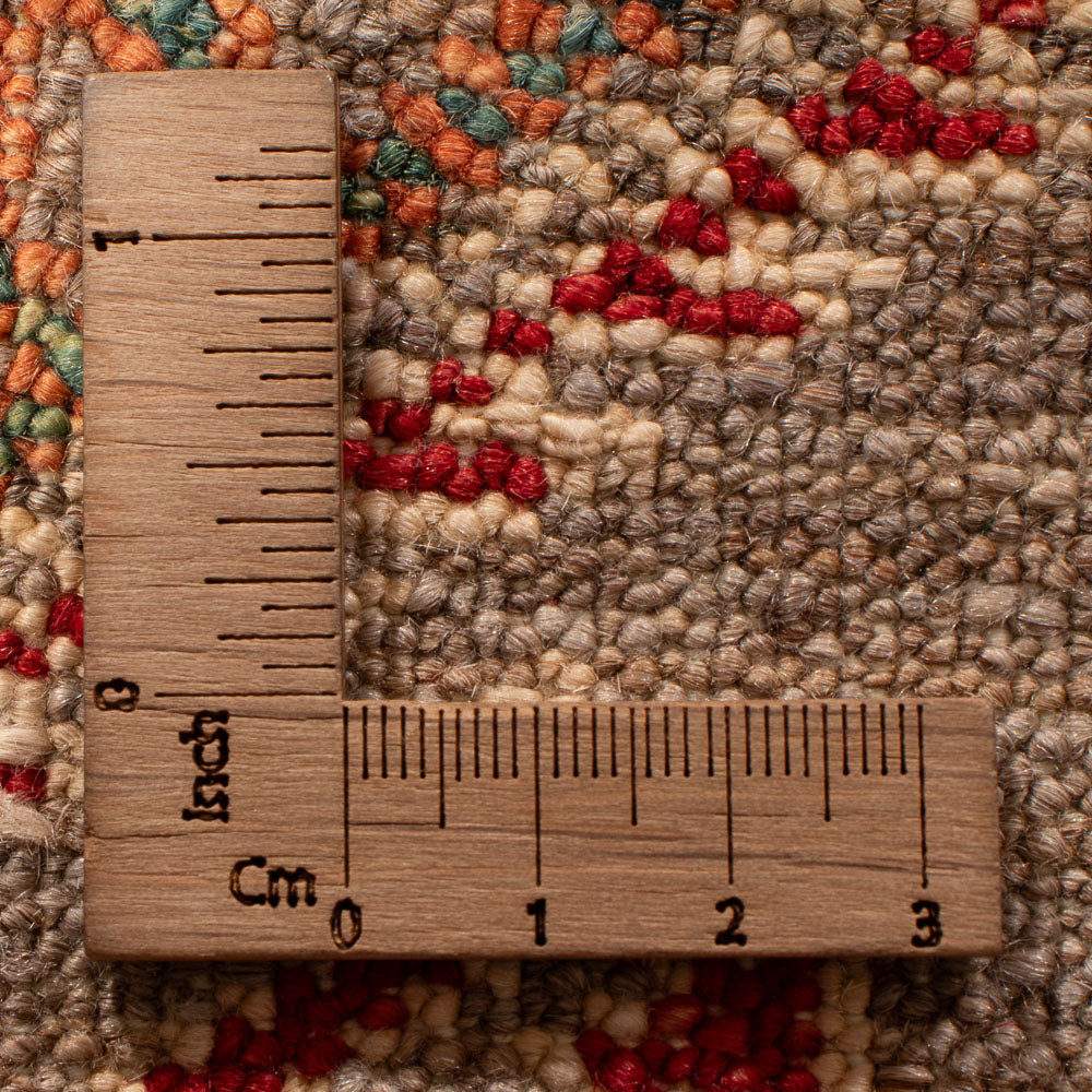 Tapis de couloir Tapis Ziegler - Kazak - 294 x 79 cm - beige foncé