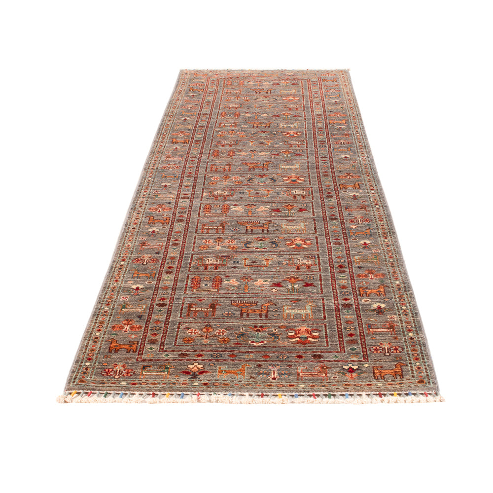 Tapis de couloir Tapis Ziegler - Ariana - 312 x 83 cm - camel foncé