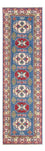 Tapis de couloir Tapis Ziegler - Kazak - 281 x 80 cm - bleu