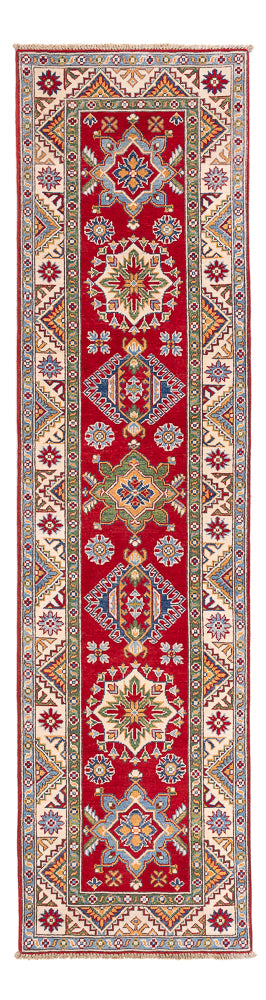 Tapis de couloir Tapis Ziegler - Kazak - 293 x 76 cm - rouge