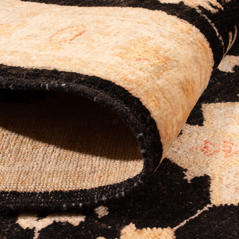 Tapis de couloir Tapis Ziegler - 253 x 83 cm - bleu foncé