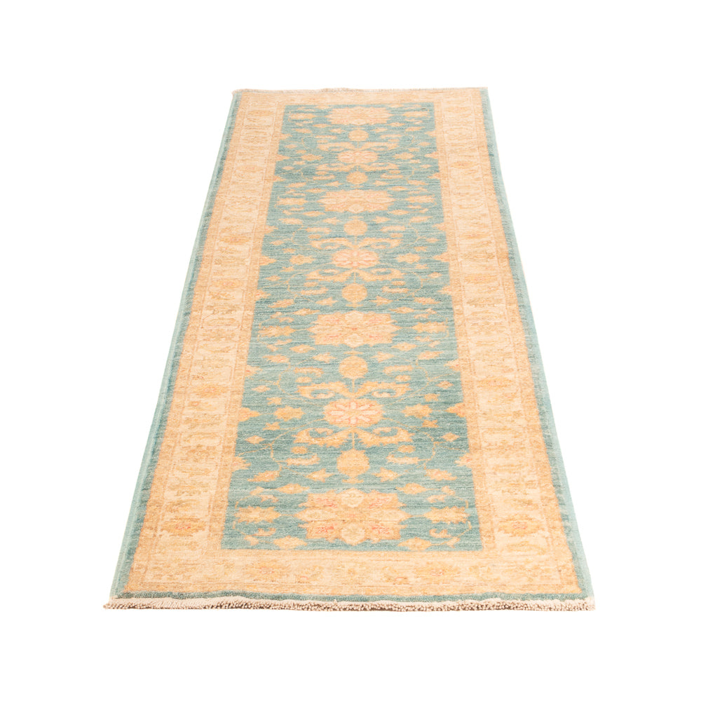 Tapis de couloir Tapis Ziegler - 250 x 55 cm - turquoise