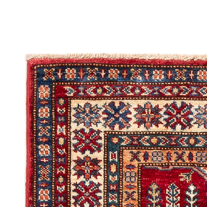 Tapis de couloir Tapis Ziegler - Kazak - 294 x 71 cm - rouge