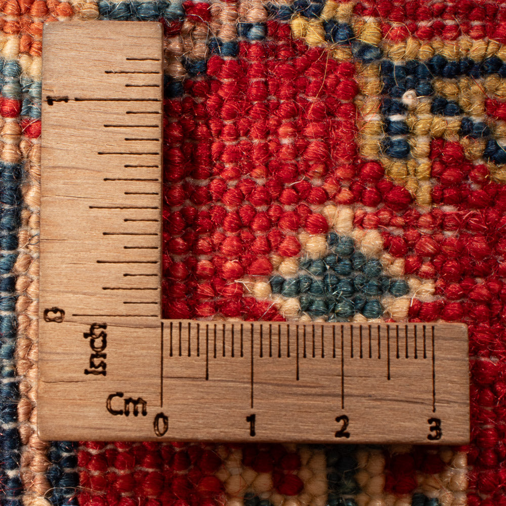 Tapis de couloir Tapis Ziegler - Kazak - 294 x 71 cm - rouge