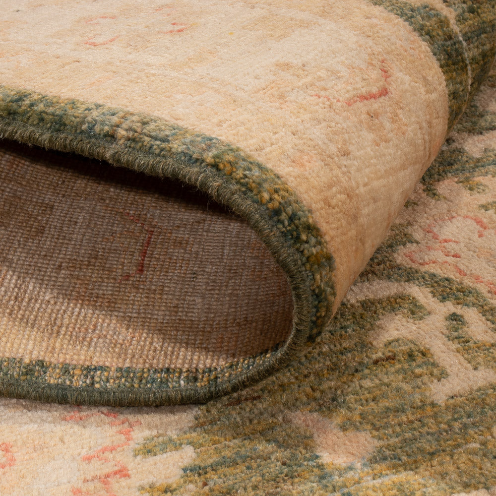 Tapis Ziegler - 146 x 104 cm - vert olive