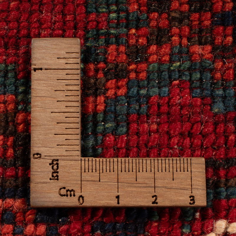 Tapis afghan - 149 x 104 cm - rouge