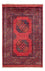 Tapis afghan - 154 x 102 cm - rouge