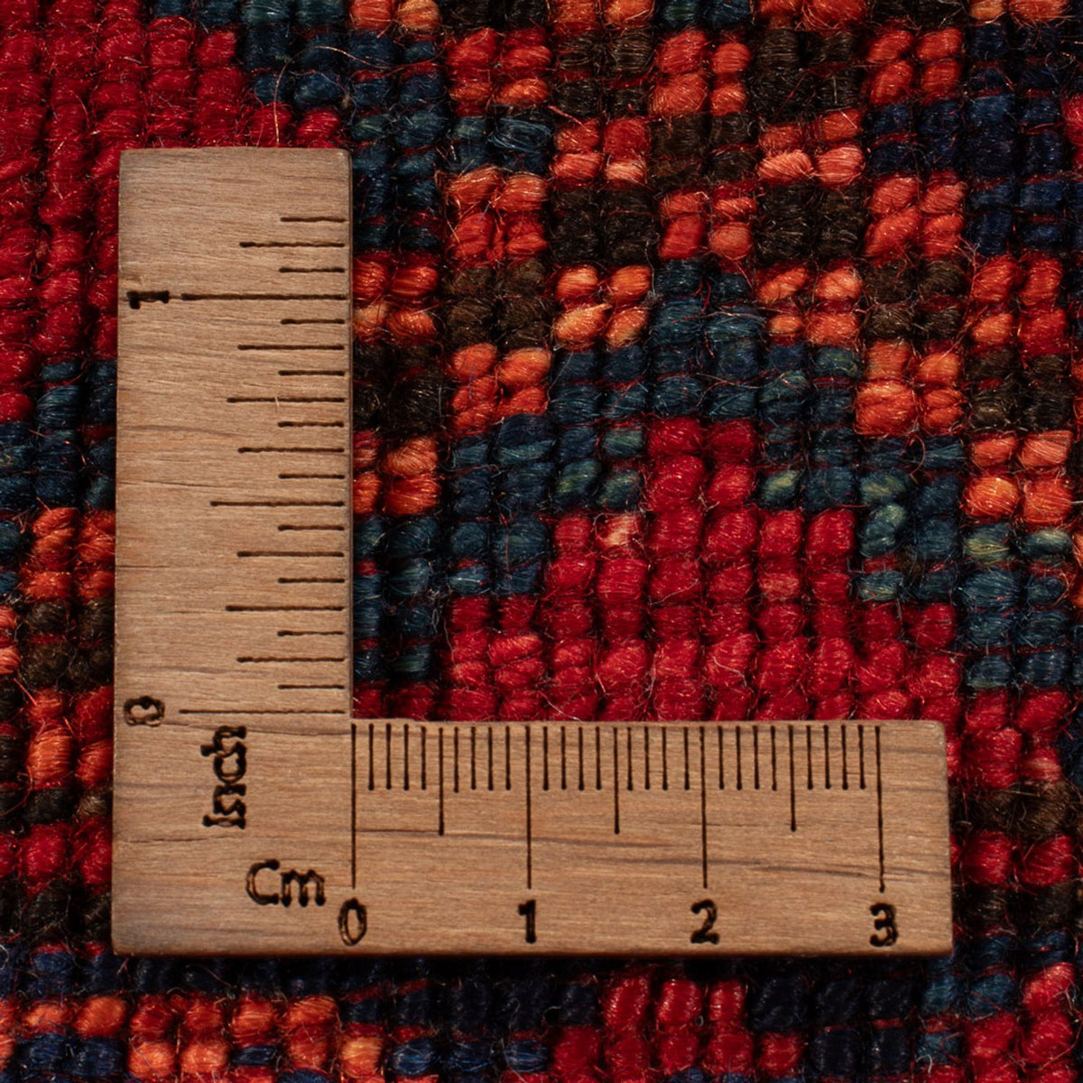 Tapis afghan - 154 x 102 cm - rouge