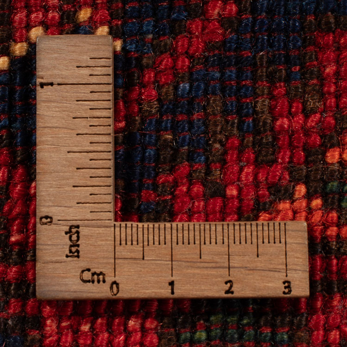 Tapis afghan - 150 x 100 cm - rouge