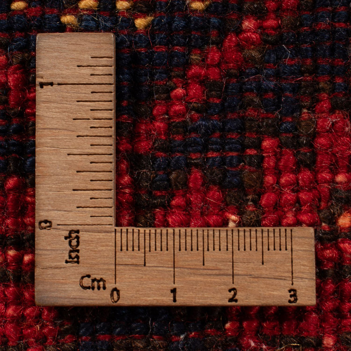 Tapis afghan - 151 x 101 cm - rouge