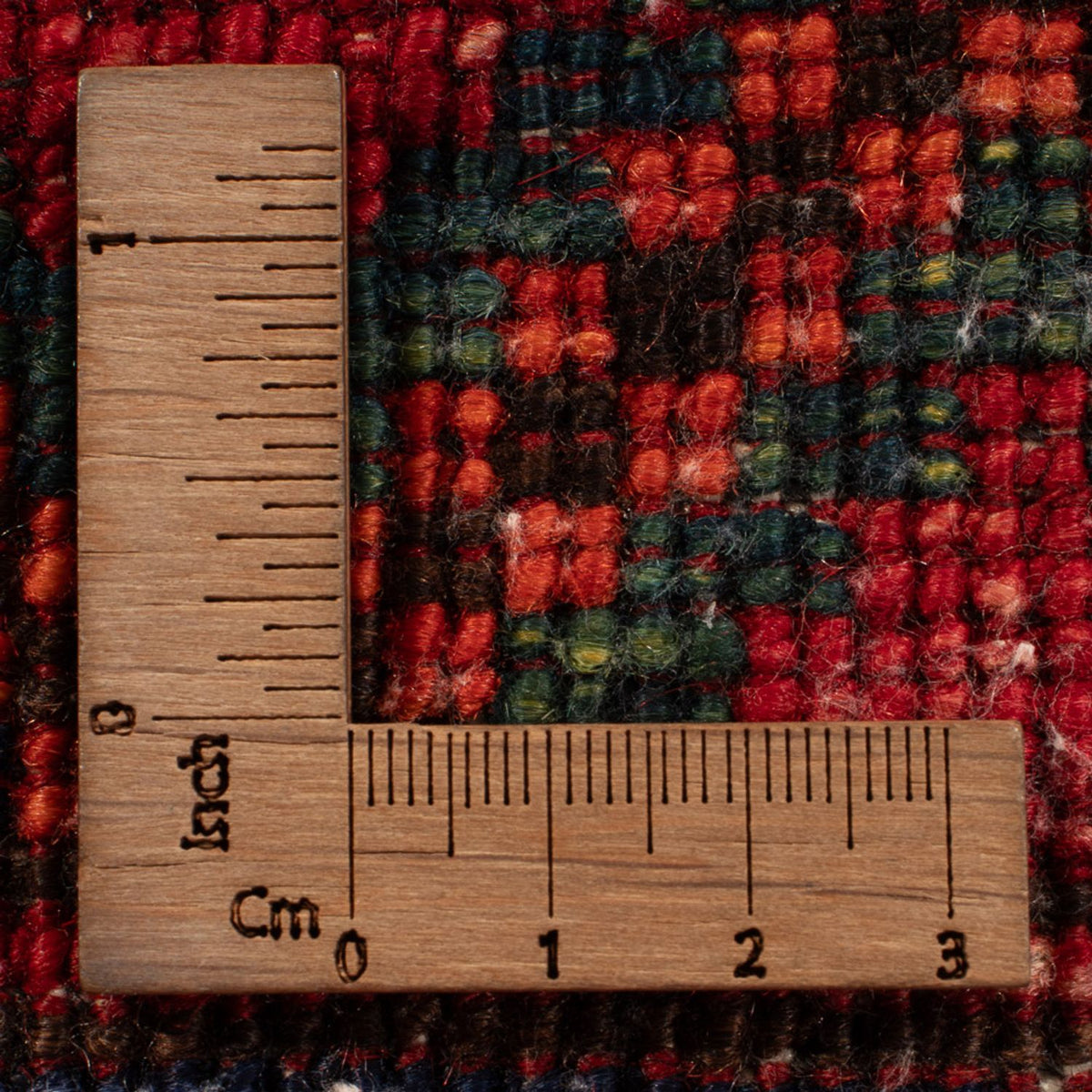 Tapis afghan - 155 x 100 cm - rouge