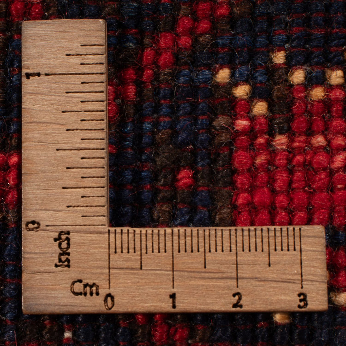 Tapis afghan - 151 x 103 cm - rouge