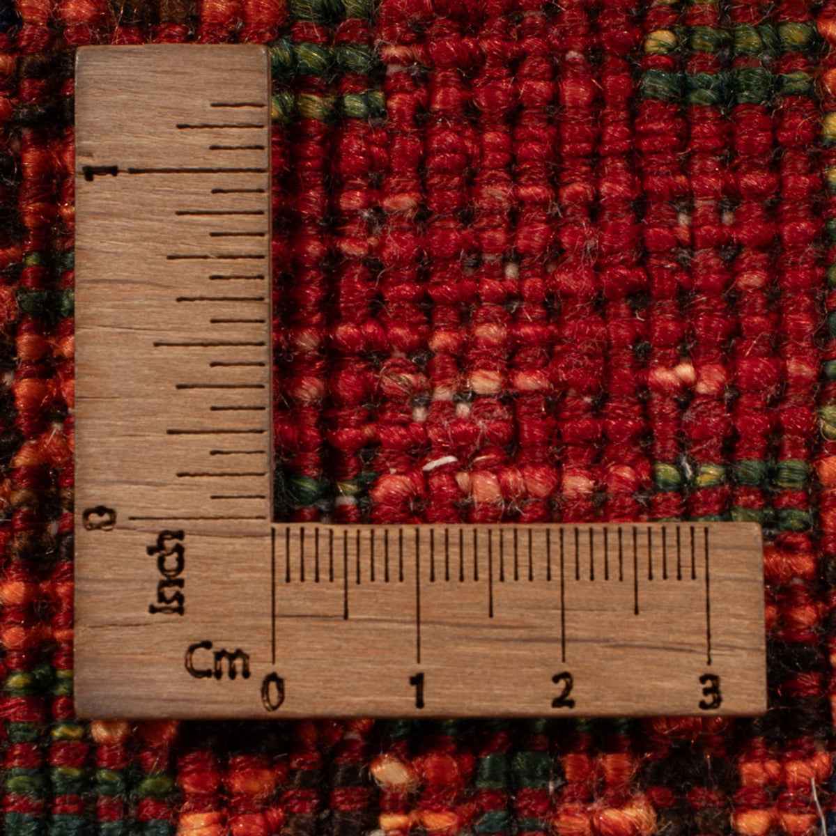 Tapis afghan - 148 x 103 cm - rouge