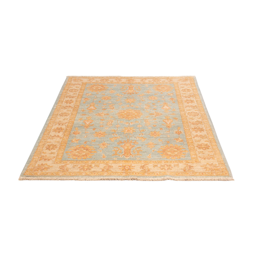 Tapis Ziegler - 152 x 100 cm - bleu clair