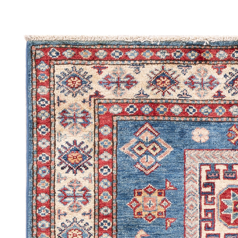Tapis Ziegler - Kazak - 150 x 97 cm - bleu