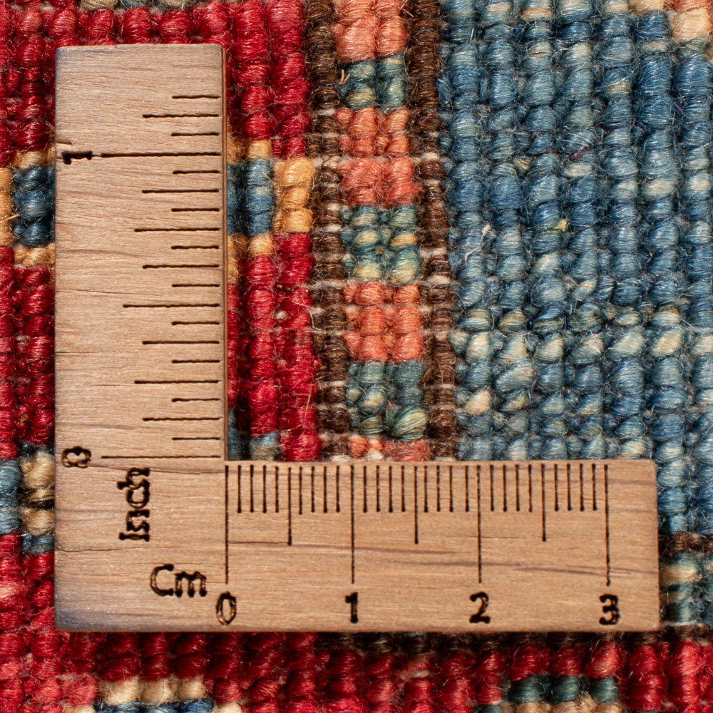 Tapis Ziegler - Kazak - 150 x 97 cm - bleu