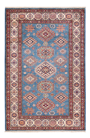 Tapis Ziegler - Kazak - 154 x 102 cm - bleu