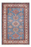 Tapis Ziegler - Kazak - 154 x 102 cm - bleu