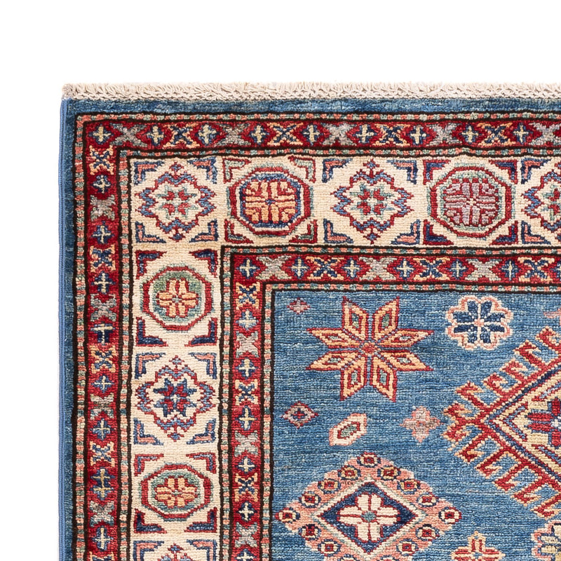 Tapis Ziegler - Kazak - 154 x 102 cm - bleu