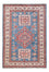 Tapis Ziegler - Kazak - 150 x 104 cm - bleu