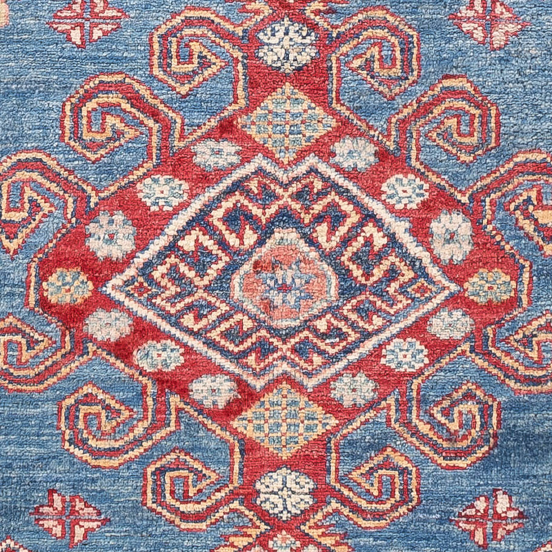 Tapis Ziegler - Kazak - 150 x 104 cm - bleu