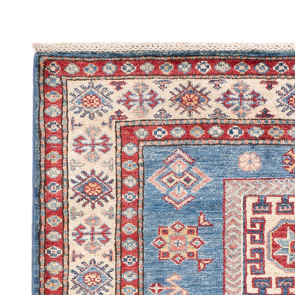 Tapis Ziegler - Kazak - 150 x 104 cm - bleu