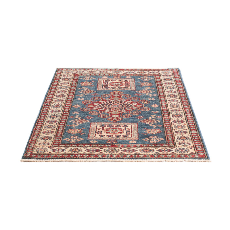 Tapis Ziegler - Kazak - 150 x 104 cm - bleu