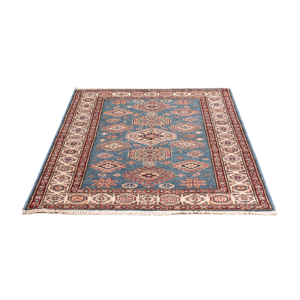 Tapis Ziegler - Kazak - 157 x 101 cm - bleu
