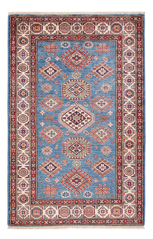 Tapis Ziegler - Kazak - 154 x 101 cm - bleu