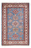Tapis Ziegler - Kazak - 154 x 101 cm - bleu