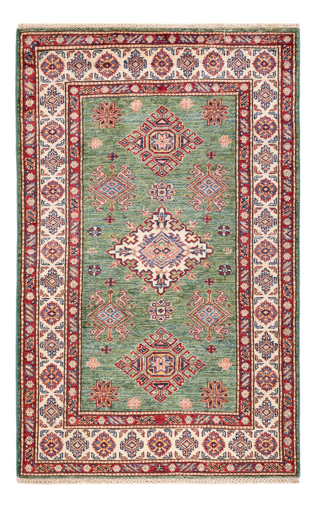 Tapis Ziegler - Kazak - 157 x 101 cm - vert