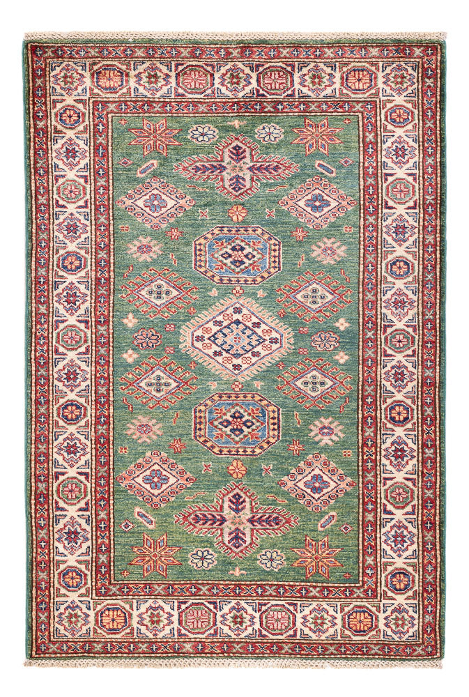 Tapis Ziegler - Kazak - 155 x 104 cm - vert