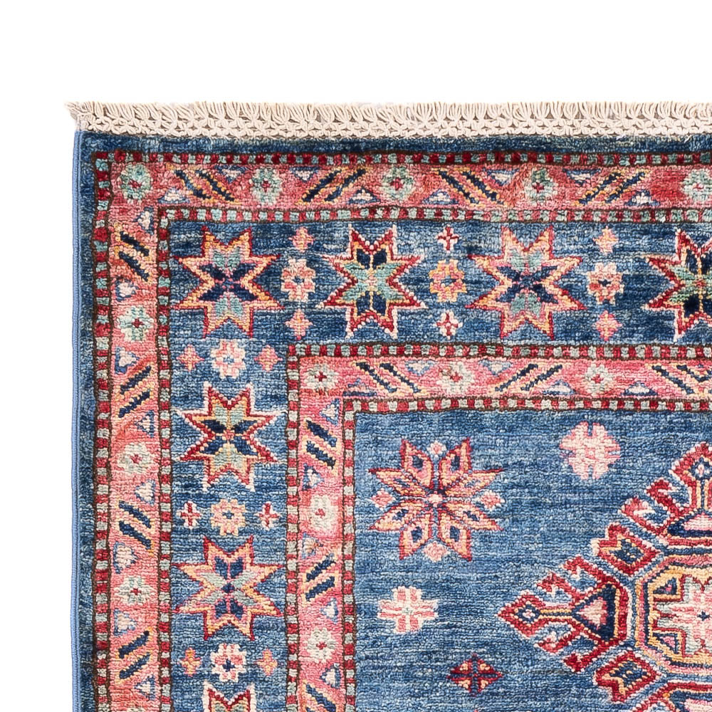 Tapis Ziegler - Kazak - 152 x 97 cm - bleu
