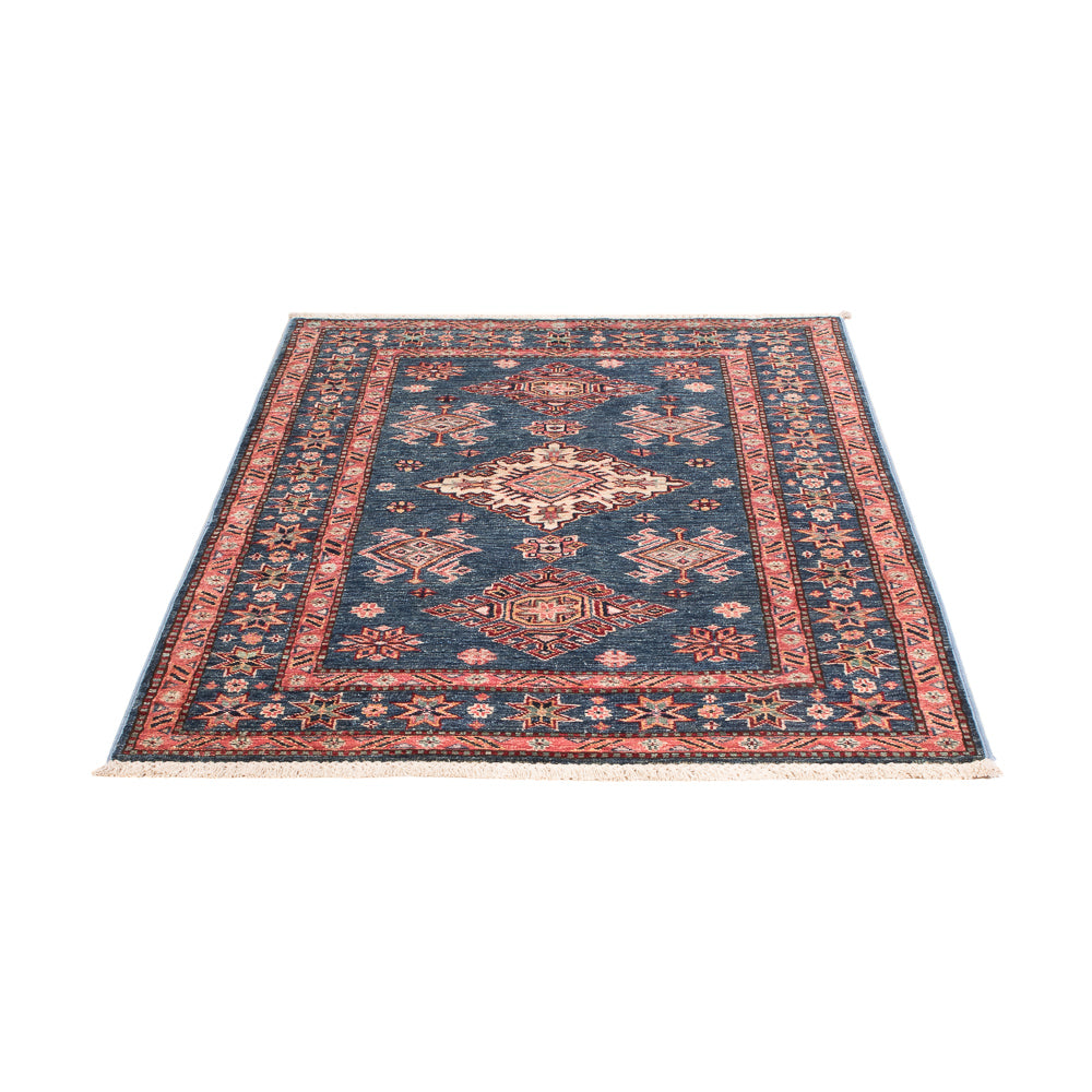 Tapis Ziegler - Kazak - 152 x 97 cm - bleu