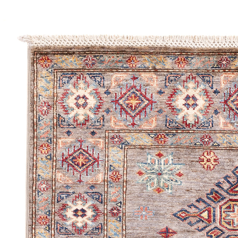 Tapis Ziegler - Kazak - 150 x 97 cm - gris clair