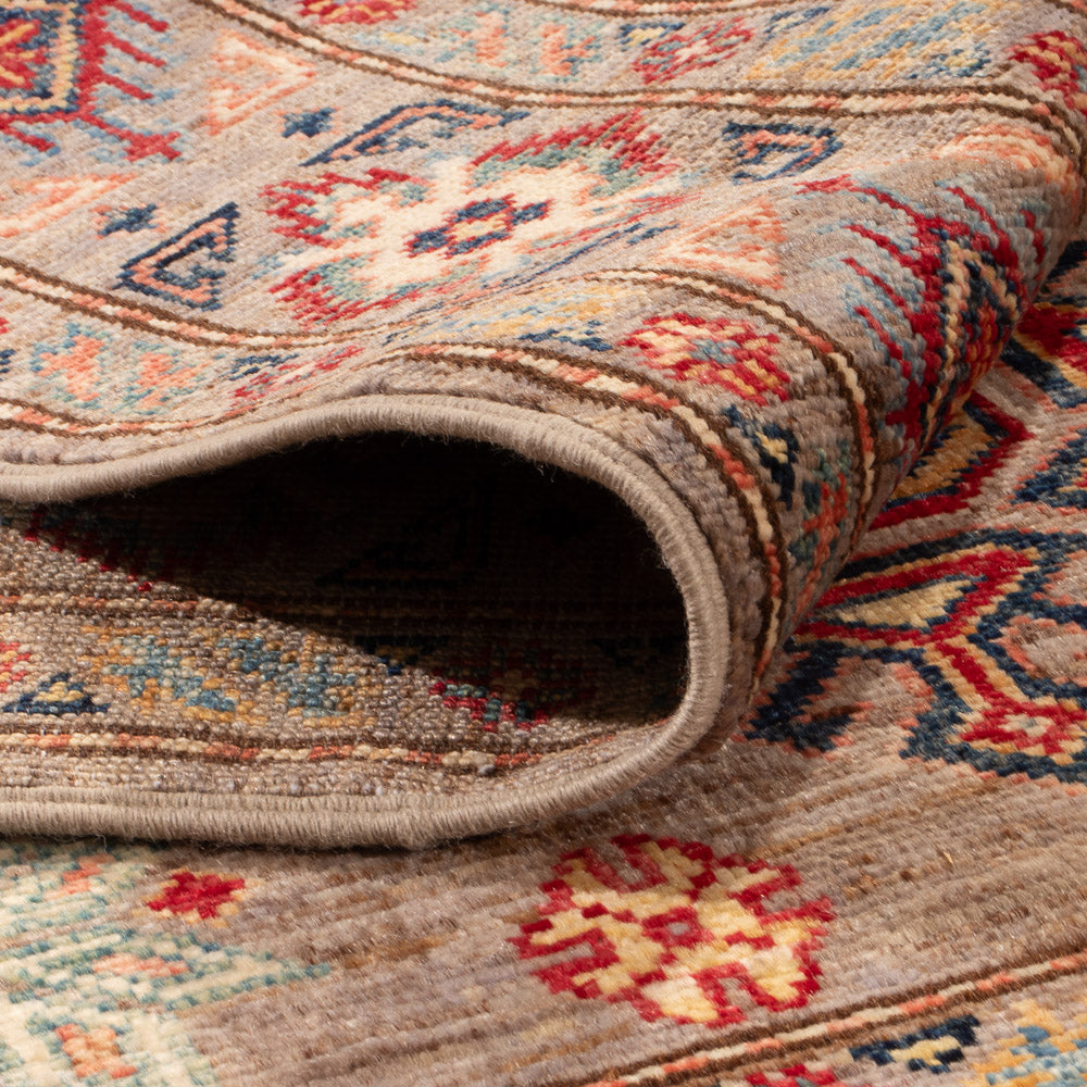 Tapis Ziegler - Kazak - 150 x 97 cm - gris clair