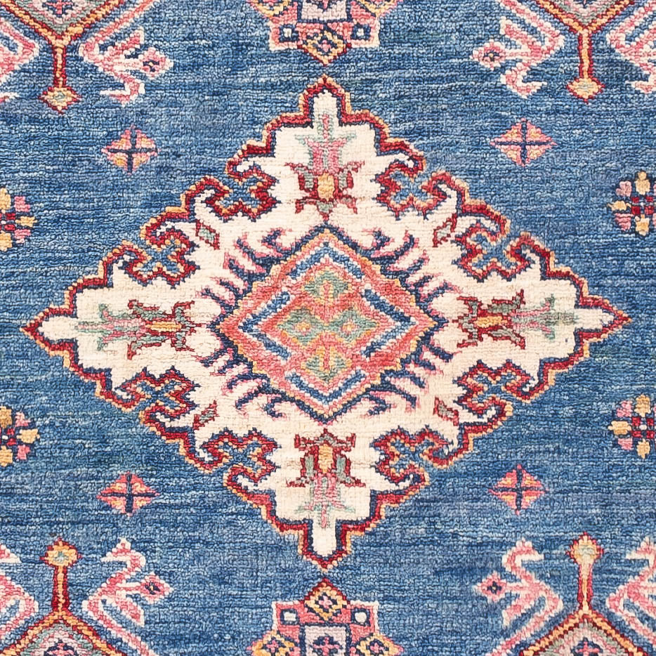 Tapis Ziegler - Kazak - 157 x 98 cm - bleu