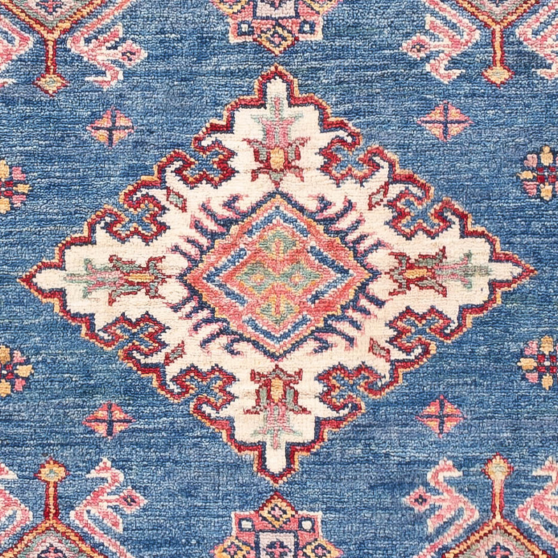 Tapis Ziegler - Kazak - 157 x 98 cm - bleu