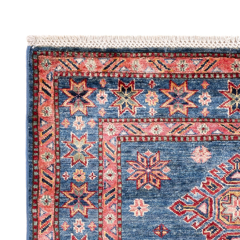 Tapis Ziegler - Kazak - 157 x 98 cm - bleu