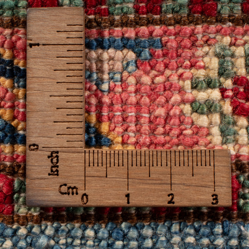 Tapis Ziegler - Kazak - 157 x 98 cm - bleu