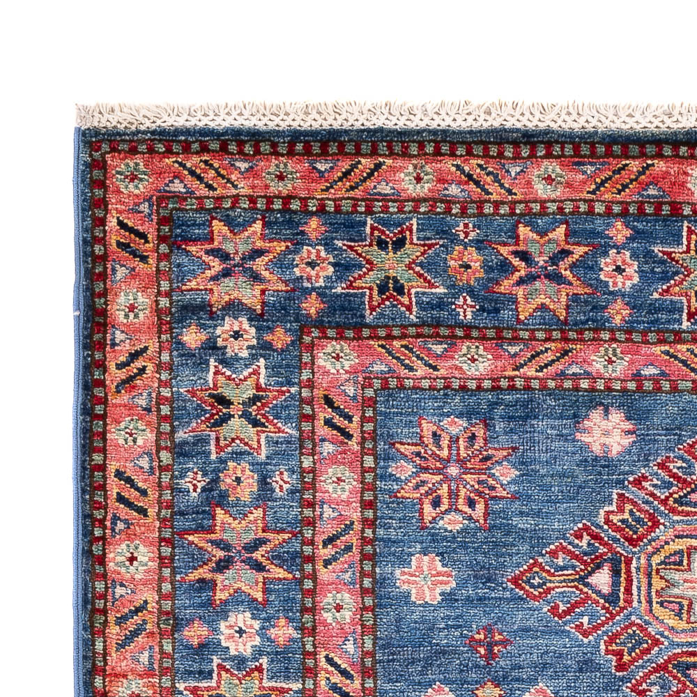 Tapis Ziegler - Kazak - 155 x 101 cm - bleu