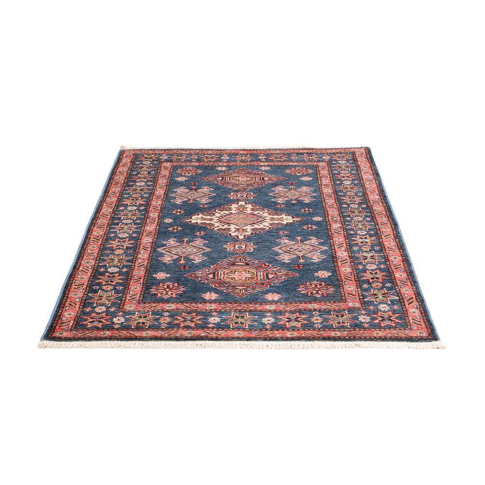 Tapis Ziegler - Kazak - 155 x 101 cm - bleu