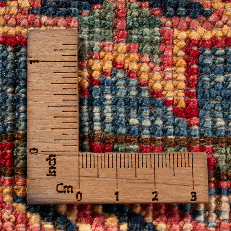 Tapis Ziegler - Kazak - 155 x 101 cm - bleu