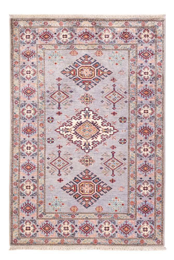 Tapis Ziegler - Kazak - 147 x 100 cm - bleu clair