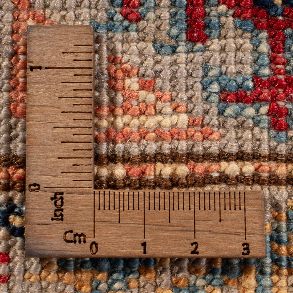 Tapis Ziegler - Kazak - 147 x 100 cm - bleu clair