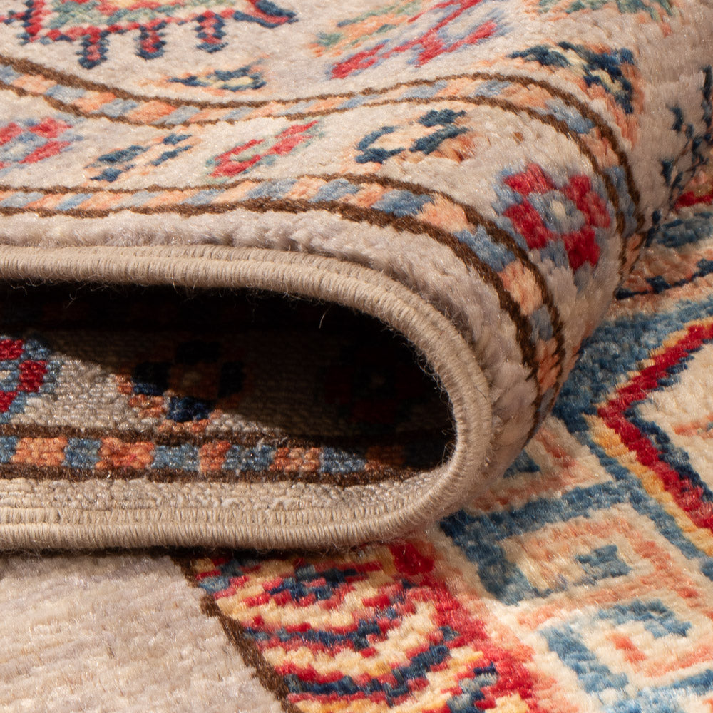 Tapis Ziegler - Kazak - 152 x 101 cm - bleu clair