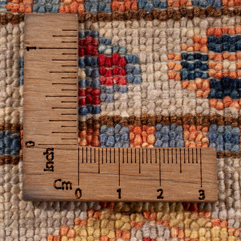 Tapis Ziegler - Kazak - 152 x 101 cm - bleu clair