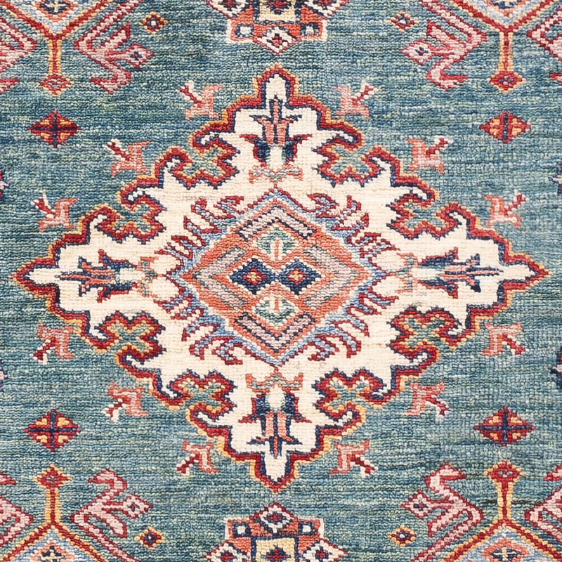 Tapis Ziegler - Kazak - 146 x 99 cm - vert